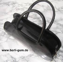 Black Rubber Tasche Bat-Wing - Bild vergrern 